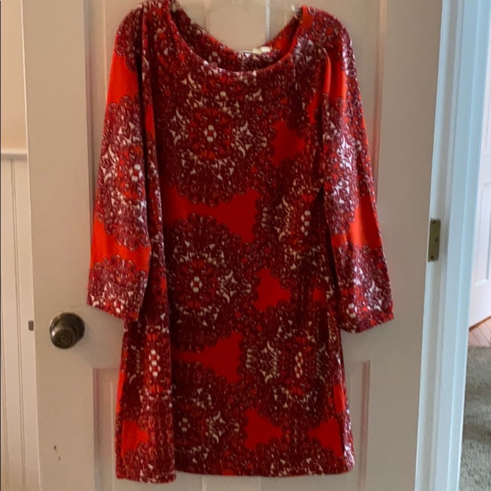 Red dress